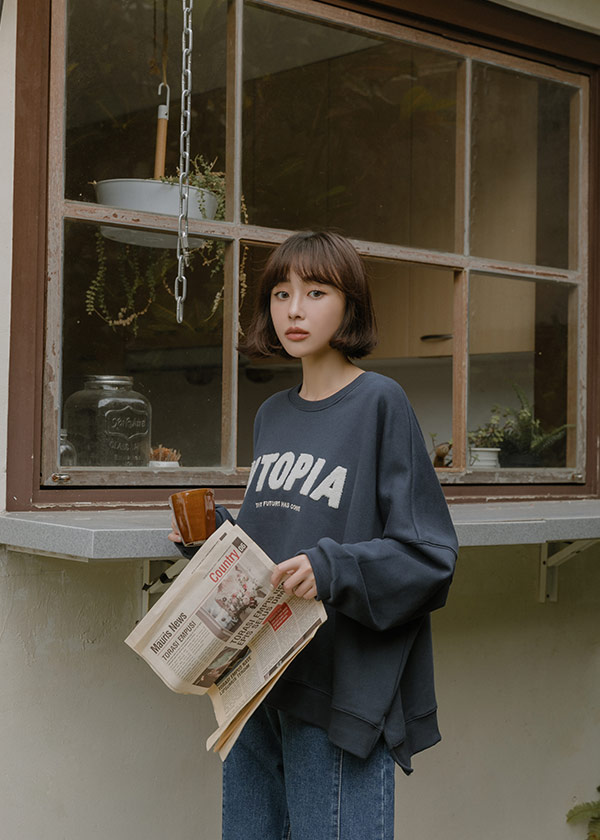 MIT美國棉刷毛蓬蓬繡花大學T