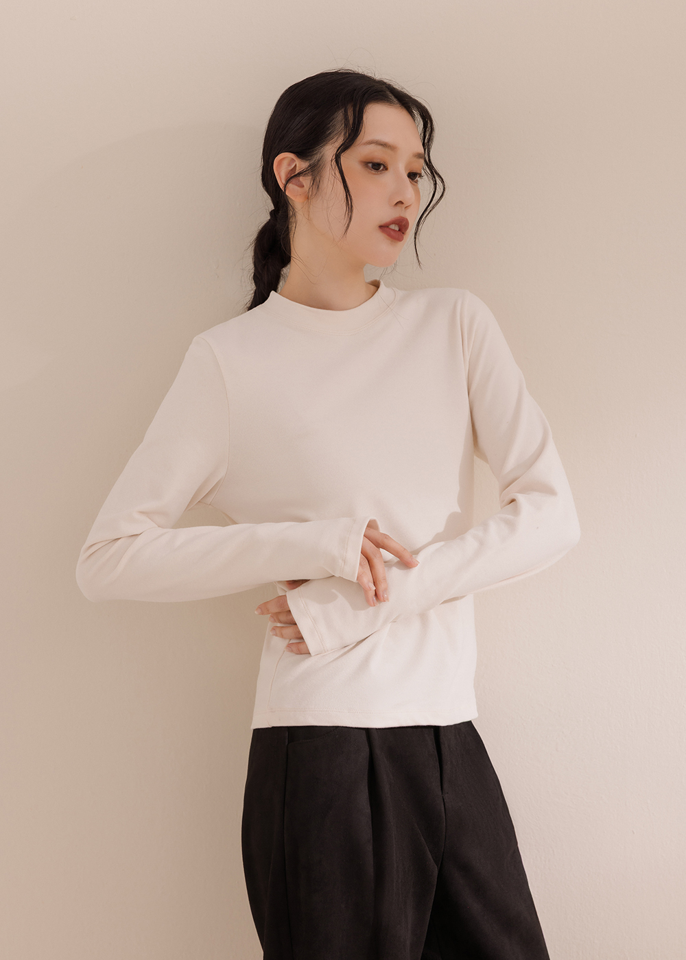 絨面好搭款上衣