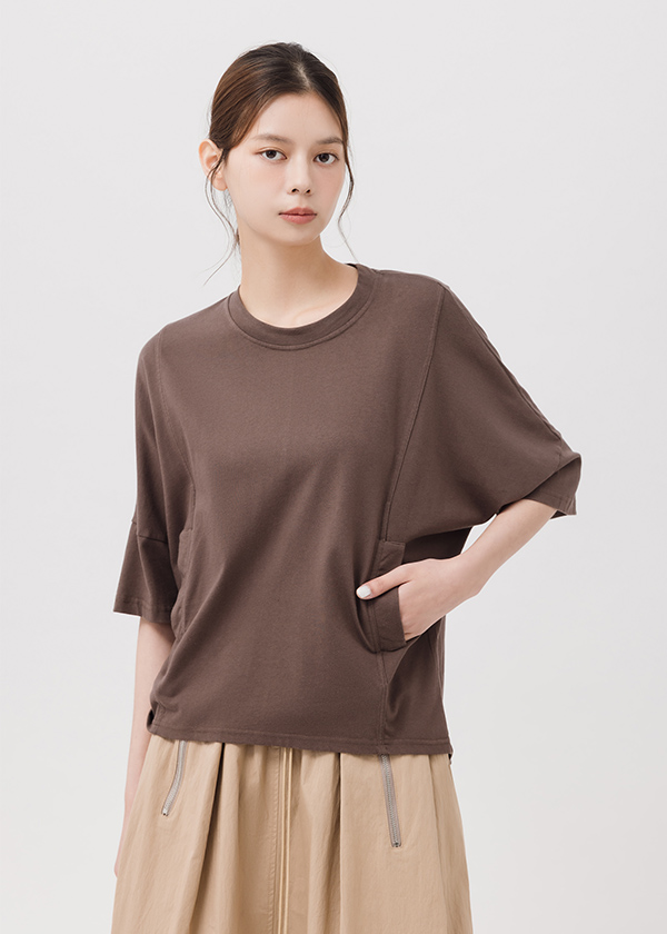 MIT純棉休閒口袋上衣