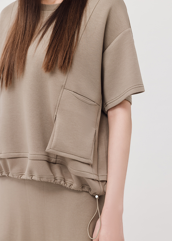 MIT寬鬆涼感空氣棉上衣