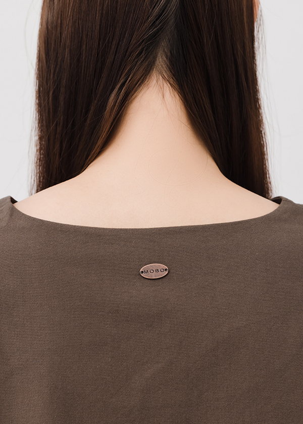 MIT純棉開叉簡約上衣