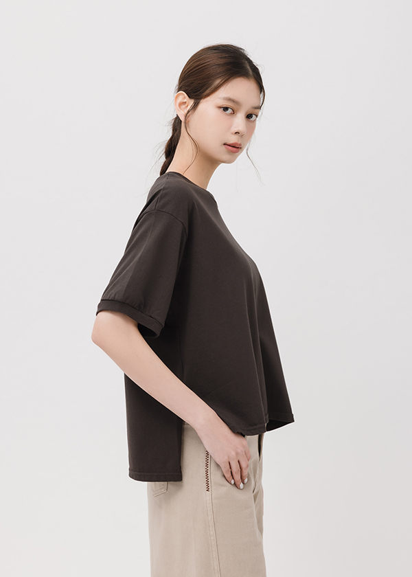 MIT森系列純棉寬鬆上衣