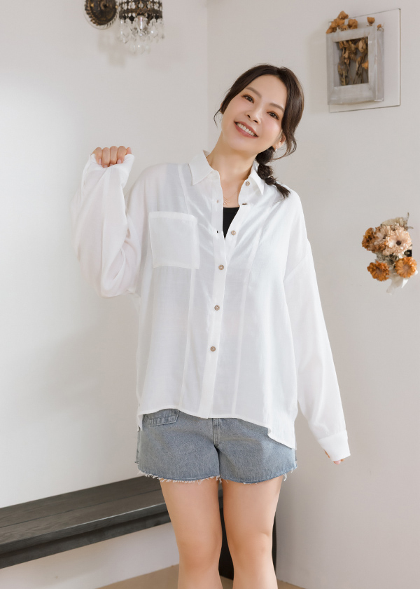 夏朗舒雲拙拙若巧襯衫