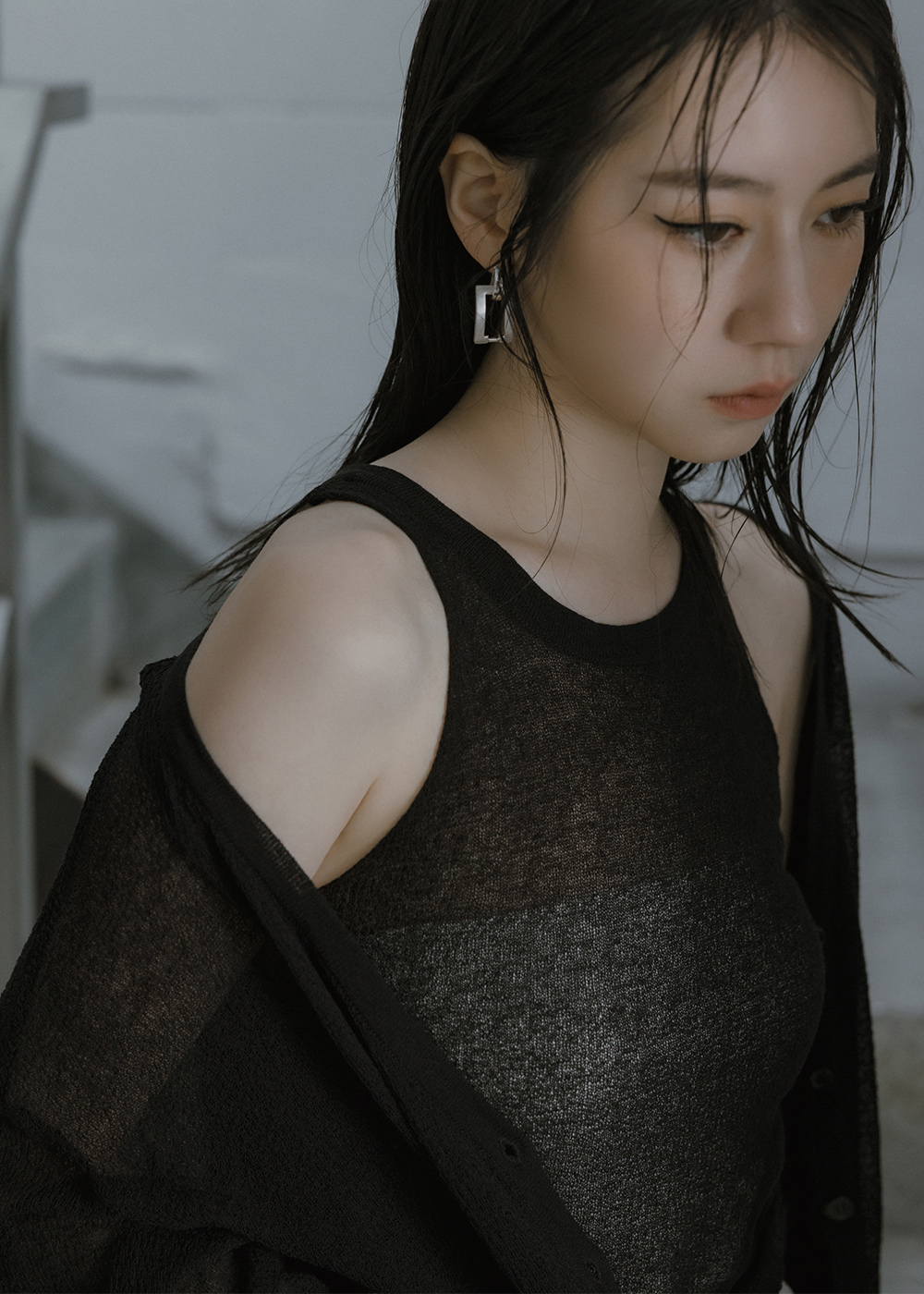 輕柔雲朵兩件式針織外套