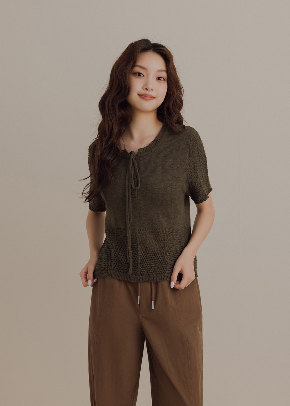 溫柔女孩針織上衣