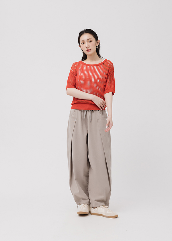 日常鬆弛感針織上衣