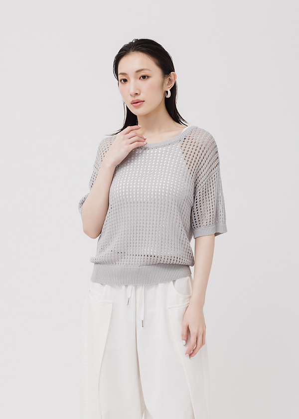日常鬆弛感針織上衣