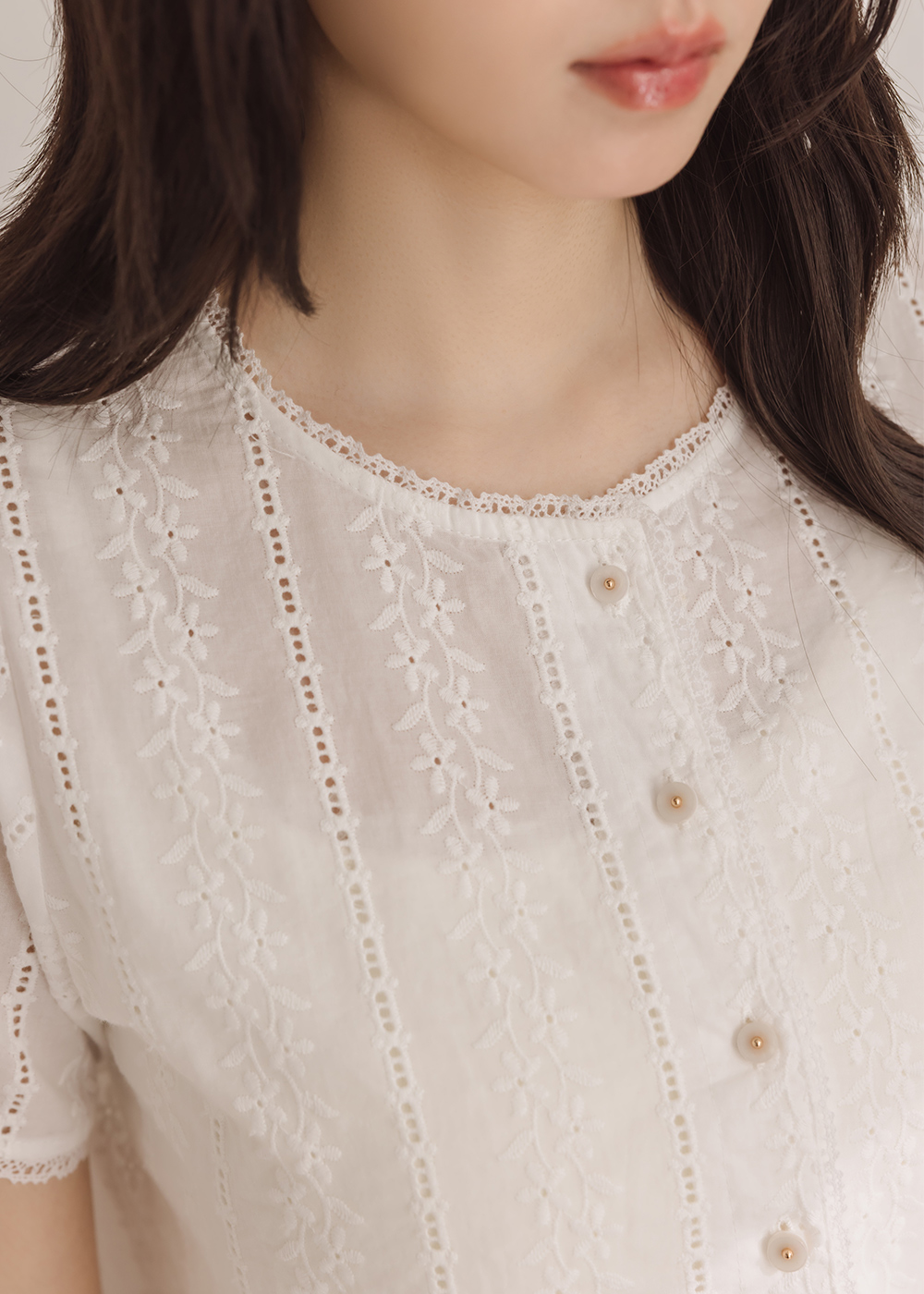精緻女孩蕾絲上衣