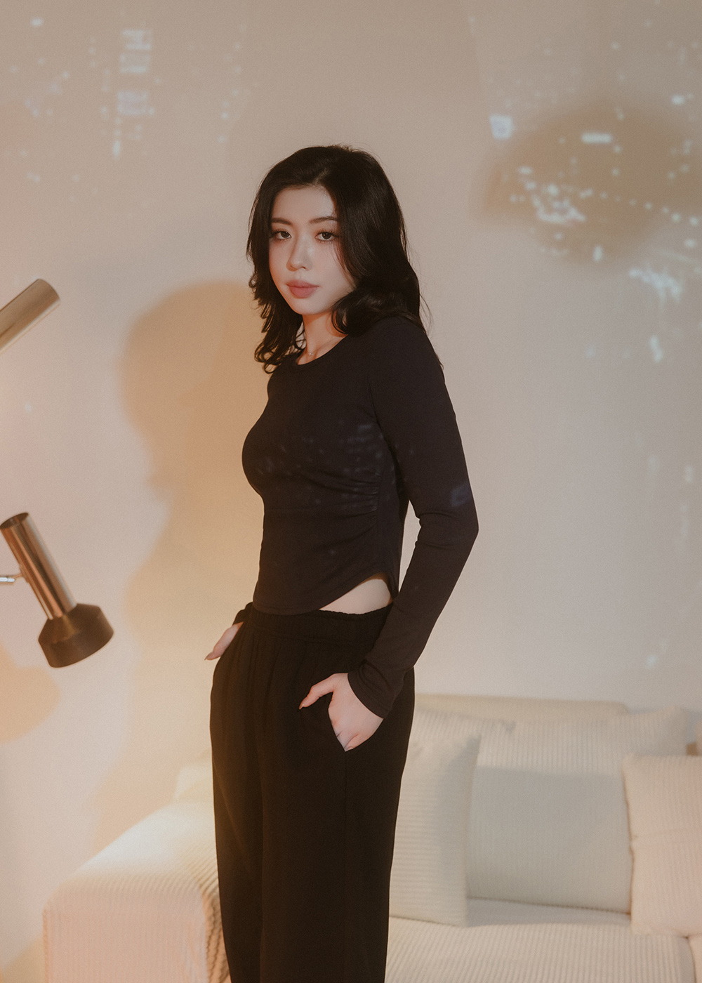 抓皺顯瘦bra top