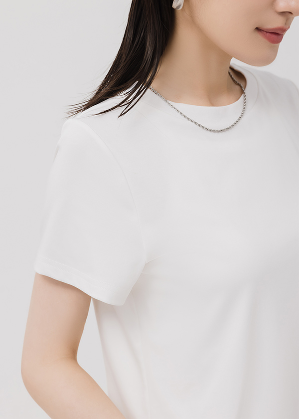 液態氨柔挺棉-剛剛好基本T恤