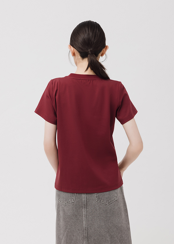 液態氨柔挺棉-剛剛好基本T恤