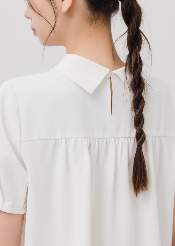 日常領巾造型上衣