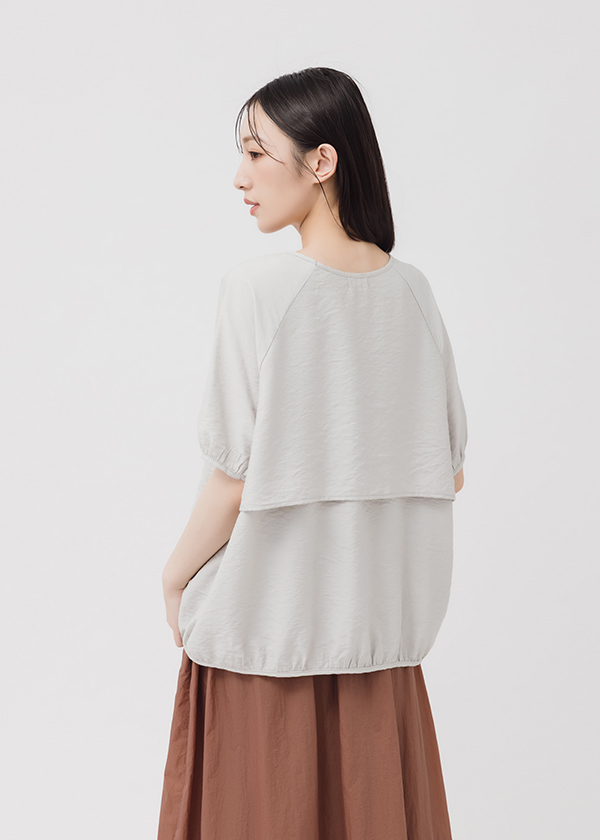 日常霧光輕盈上衣