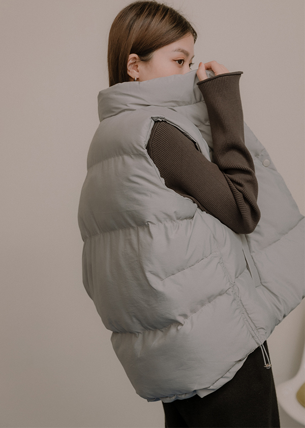 澎暖雲朵鋪棉背心