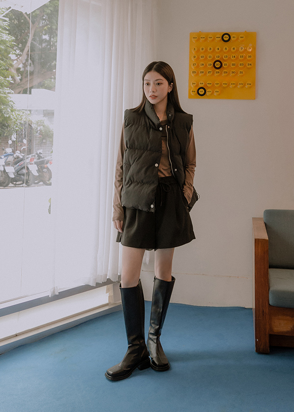 澎暖雲朵鋪棉背心