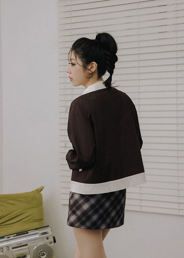 蕾絲點綴防曬外套