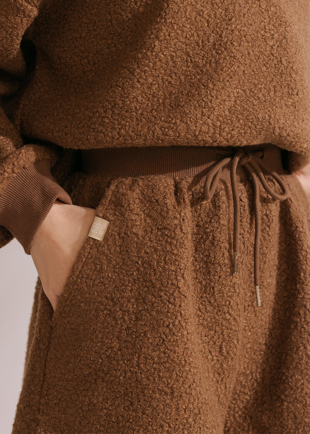 泰迪熊捲捲毛短褲