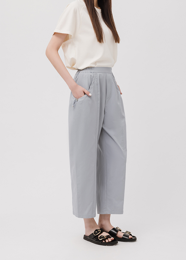 大口袋立體造型汽球褲