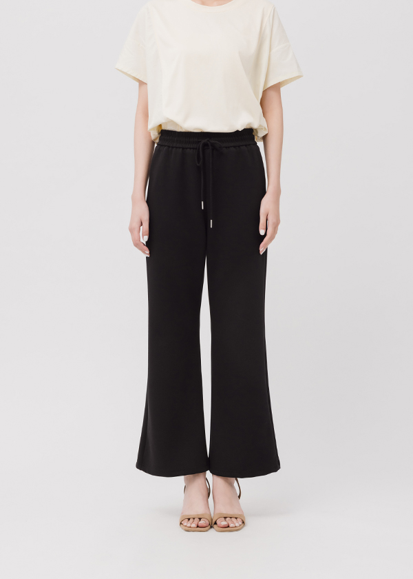 MIT空氣層顯瘦喇叭長褲