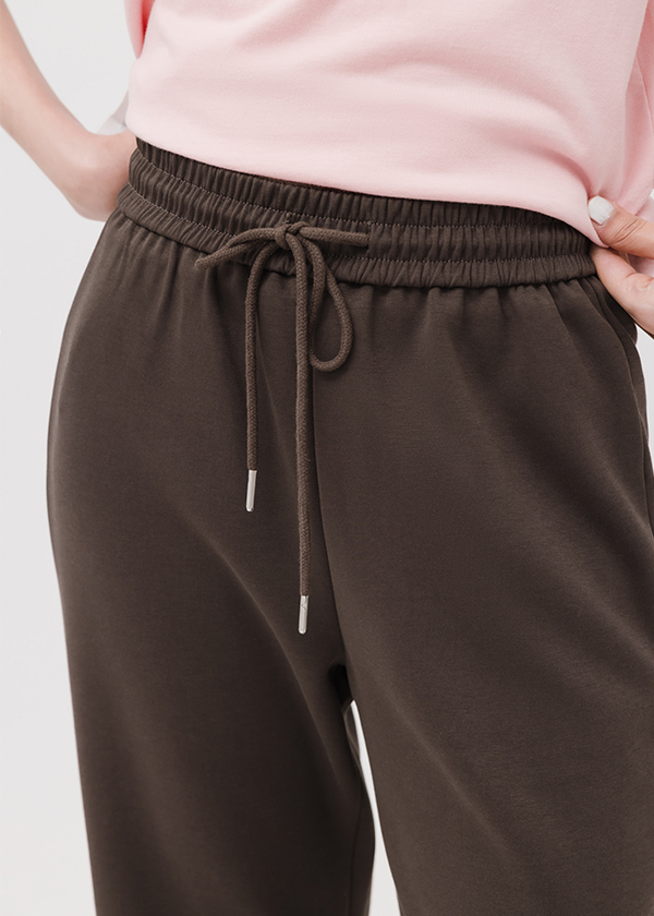 MIT空氣層顯瘦喇叭長褲