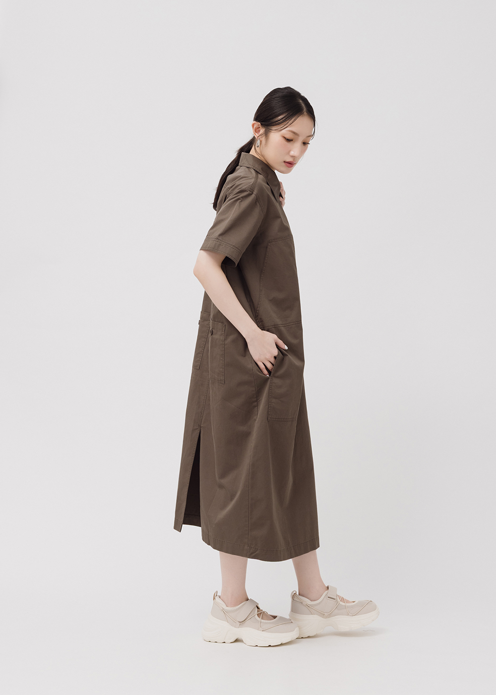 日常舒適長洋裝