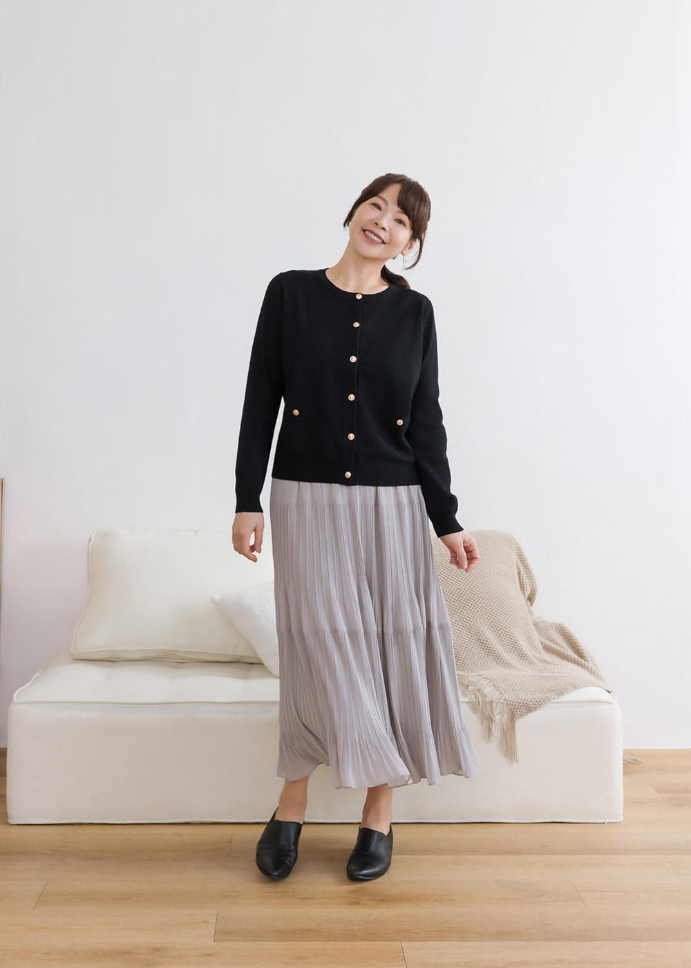 12月10號出貨-浮光漾影卷卷芳姿長裙