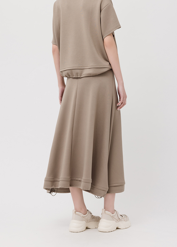 MIT寬鬆涼感空氣棉長裙