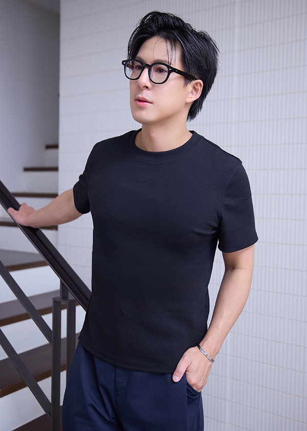 厚磅羅紋簡約T恤