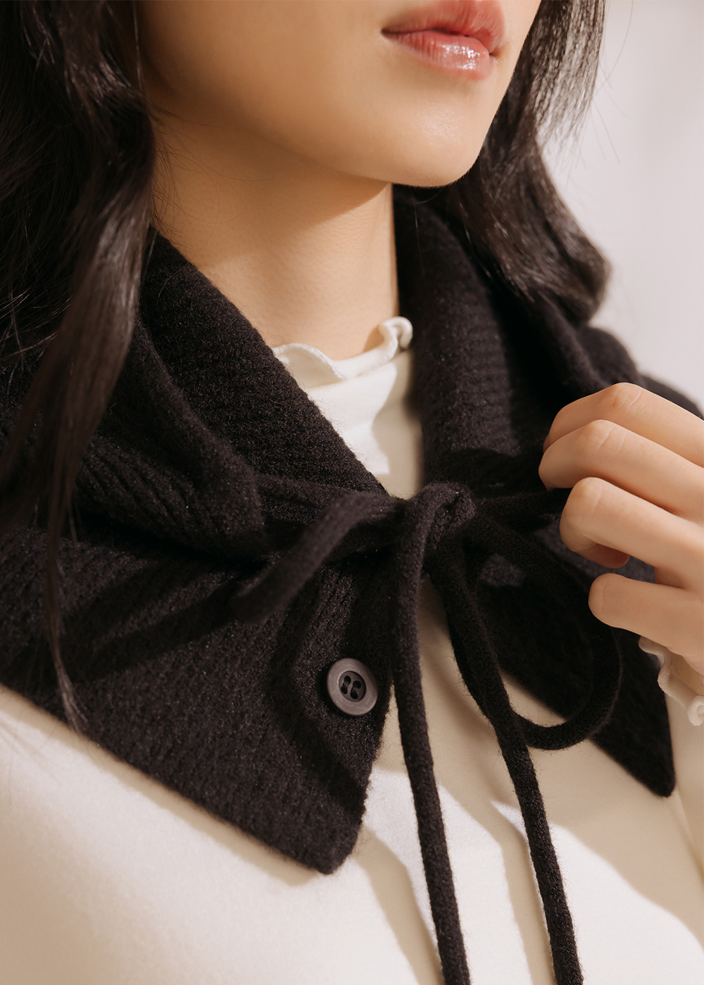 多重搭配連帽圍脖