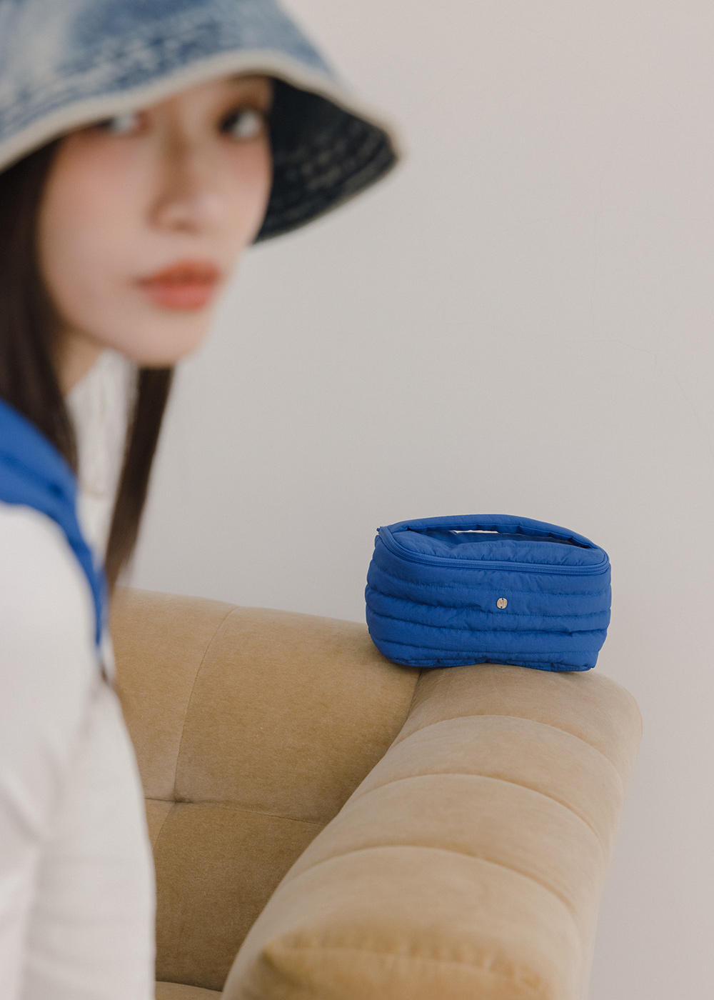 M系列品牌質感鋪棉化妝包