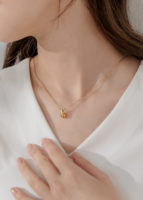 韓國細緻水滴造型項鍊