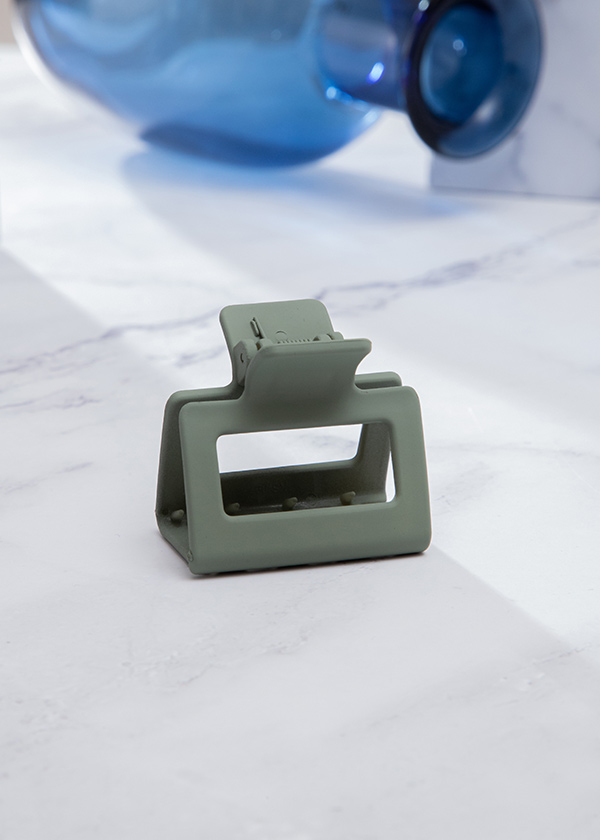 馬卡龍法式磨砂抓夾