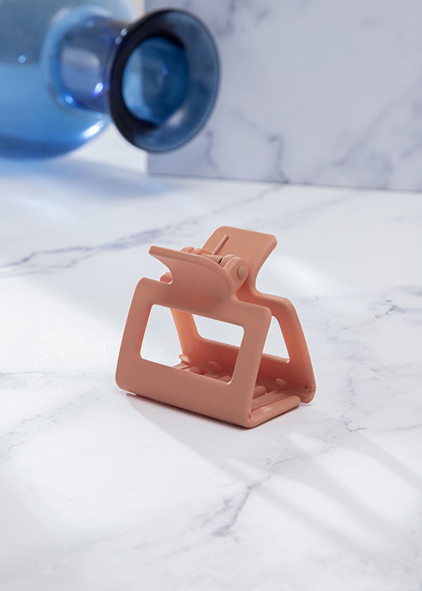 馬卡龍法式磨砂抓夾