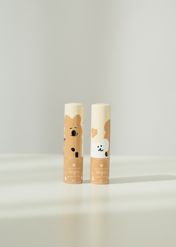 FreshO2.Dinotaeng 感應換色潤唇棒雙入組