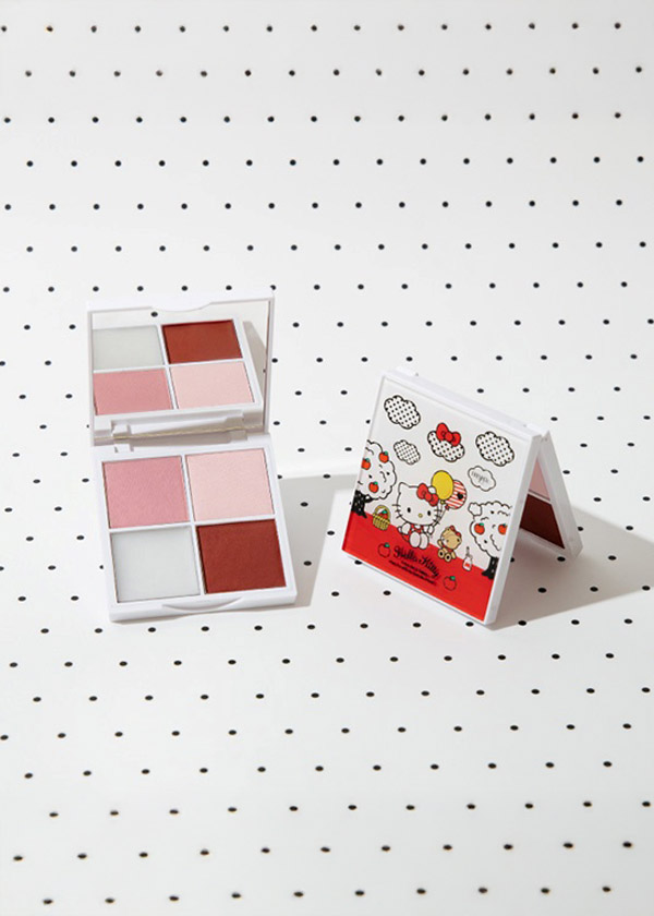 FreshO2.三麗鷗-Hello Kitty Happy Day 4色腮紅盤